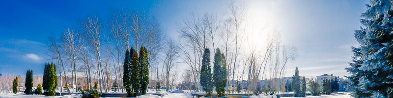 Зима в Заречном. Фотограф Александр Доспехов